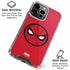 Marvel Spiderman Spiderman Emblem iPhone 15 Pro Clear Case